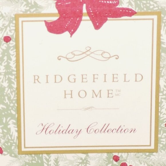 Ridgefield Home Holiday Collection Set Of 2 Hand Towels Christmas Theme New - Picture 4 of 4